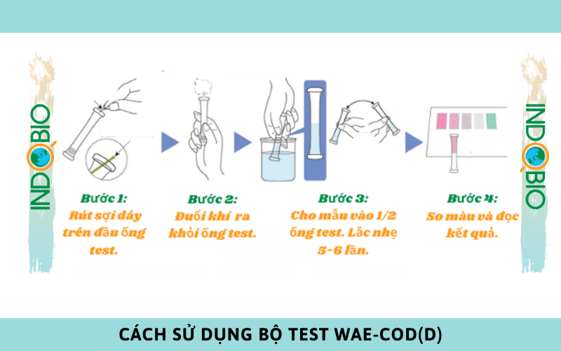 test nhanh COD thang thấp trong nước. WAE-COD(D)